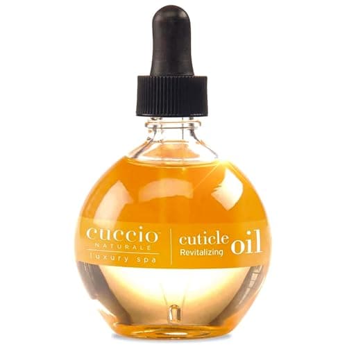 Image of Cuccio Milk & Honey Cuticle Oil, 68ml (2.3oz), Nourishing Nail & Cuticle Oil for Nail Repair, Growth & Hydration with Almond, Jojoba & Vitamin E, Moisturizing Nail Treatment Oil