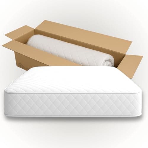 Image of Resti Diamond Mattress | Single Double King | Bonnell Spring Soft Medium Firm Comfort | Fire Resistant UK Made (Single)