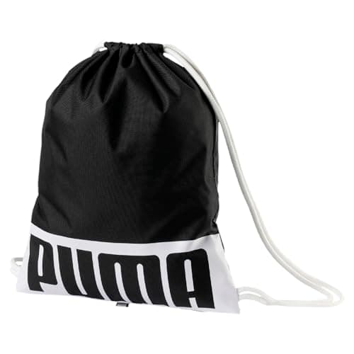 Image of PUMA Unisex Adult Deck Gym Sack Bag - Puma Black, OSFA