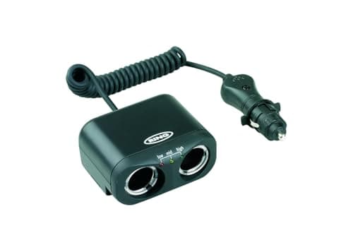 Image of RING Two 12V Multi Socket Car Adaptor With Battery Analyser