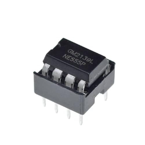 Image of 20Pcs (10 Each) NE555 NE555P IC 555 Timer Programming Oscillator Chip & 8 Pin DIP Sockets
