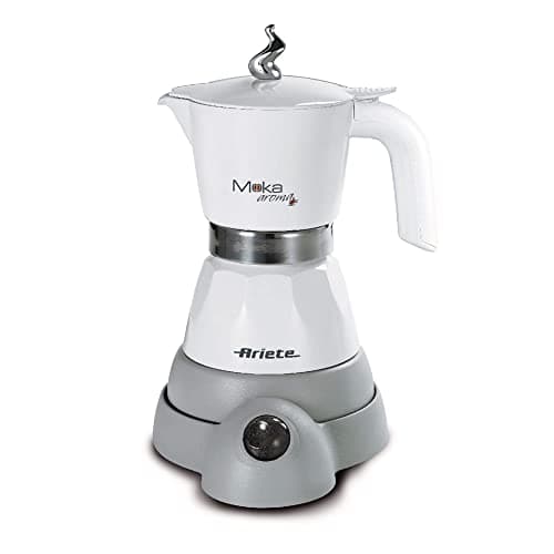 Image of Ariete Moka Aroma Coffee Machine Mokina-1358, Plastic, 480 W, White