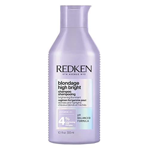Image of REDKEN Lightening Shampoo, For Blonde Hair, With Vitamin C, Blondage High Bright, 300ml