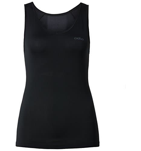 Image of Odlo Women's Singlet V-Neck Evolution X-Light Under Shirts - Black, Medium