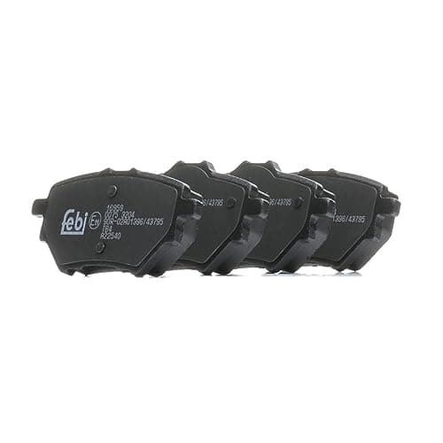 Image of febi bilstein 16959 Brake Pad Set with fastening material, 1 unit