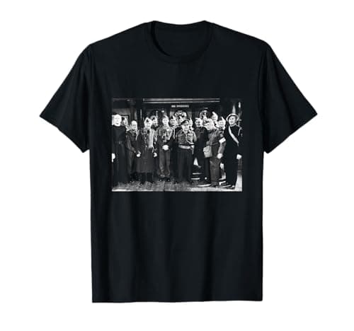 Image of Dad's Army TV Series Cast Photo T-Shirt