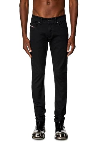 Image of Diesel_1979 Sleenker_Pants_Black_32W / 32L