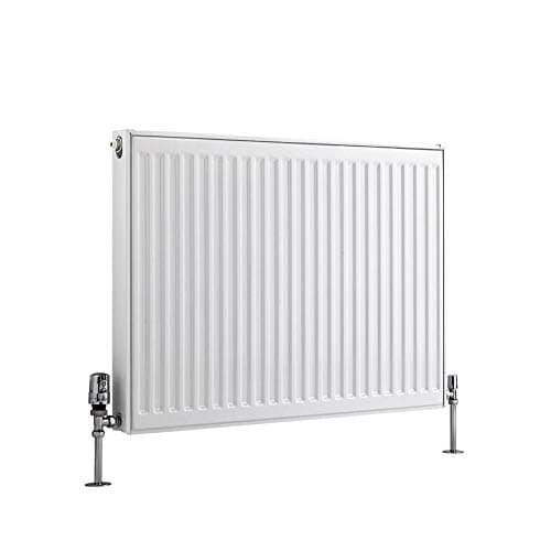 Image of Milano Compact White Type 11 Horizontal Single Panel Convector Radiator - 600mm x 800mm