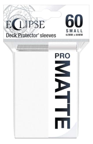 Image of Ultra Pro - Eclipse Matte Small Sleeves 60 Pack - Arctic White