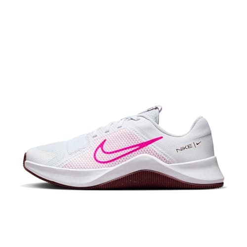 Image of Nike Women's W MC Trainer 2 Low, White Fierce Pink Foam, 6 UK