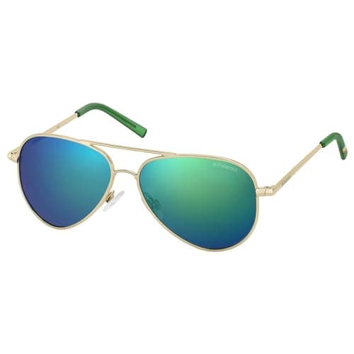 Image of Polaroid Unisex Baby Pld 8015/N Sunglasses, Gold, 52 UK