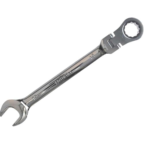 Image of Faithfull SPARAT19 Flex Head Ratchet Combination Spanner
