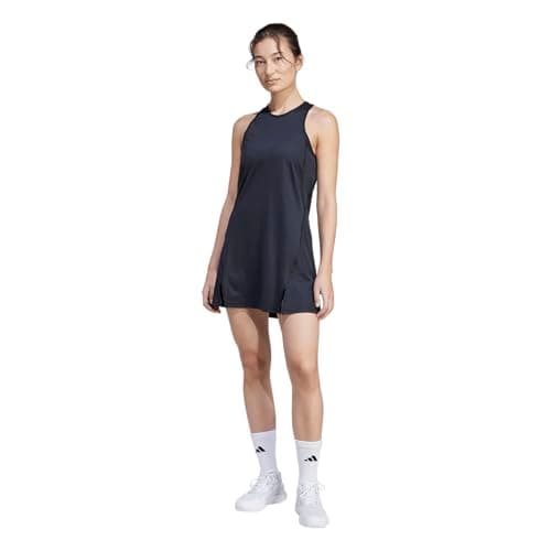 Image of adidas Women's Club Tennis Climacool Dress, Black, M
