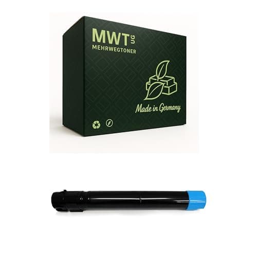 Image of Mehrwegtoner Toner Cartridge Compatible with Lexmark C950DE Replaces C950X2CG Cyan Blue Printer Cartridge
