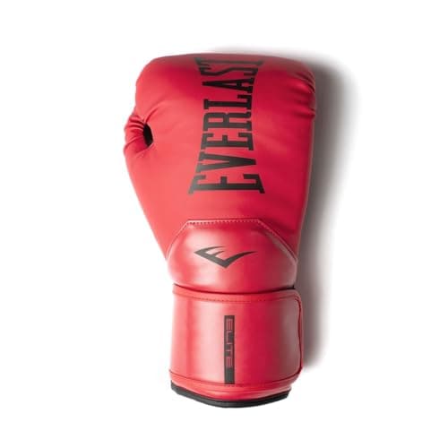 Image of Everlast Unisex Pro Styling Elite Boxing Gloves Flame Red 10oz