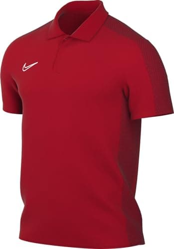Image of NIKE DR1346-657 M NK DF ACD23 Polo SS Polo Shirt Men's University RED/Gym RED/White Size L