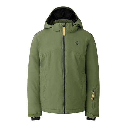 Image of Dare2b Unisex Kids Impose V Ski Jacket, Martini Olive, 15-16 Years EU