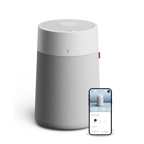 Image of Blueair Blue 511i Max Smart WiFi Air Purifier, HEPASilent Dual Filtration Up To 43m², Whisper Quiet, Air Cleaner for Pets, Allergies, Virus, Dust, Mould, Smoke