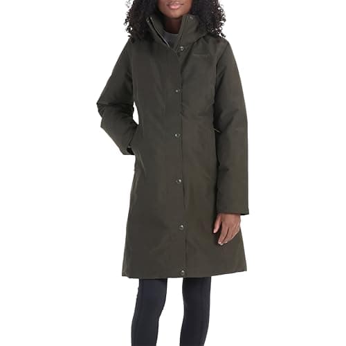 Image of MARMOT Women's Chelsea 700 Down Fill Coat with Hood, Rosin Green - Latest Collection, M