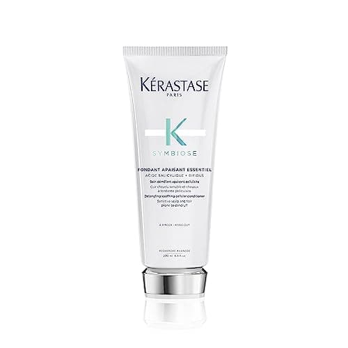 Image of Kérastase Symbiose, Detangling Soothing Cellular Conditioner, For Sensitive, Dandruff-Prone Scalps and Fine Hair, Sulphate-Free, Silicone-Free, Fondant Apaisant Essentiel, 200 ml