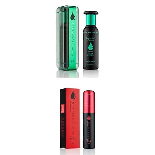 Image of Bundle of PERFUMER'S CHOICE No 9 Victor, 83ml + No 4 by Phoenix, 50ml Eau de Parfum Luxury Fragrance - Mens & Ladies Perfume, Long Lasting Perfume and Aftershave by Milton-Lloyd