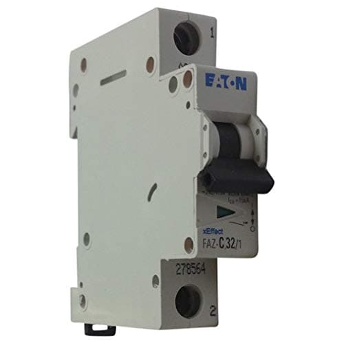 Image of FAZ-C32/1 | Y7-278564 | MOELLER MCB, 32A, C-TYPE, SP, 15KA, 1POLE, 240/415V SUPLY