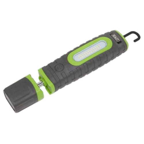 Image of Sealey 360° 15W & 3W SMD LED Rechargeable Inspection Light - Green - LED3606G