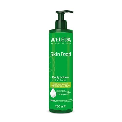 Image of Weleda Skin Food Body Lotion, Dry Skin Body Moisturiser with Phyto-Squalan, Moisturising Cream For Men & Women, Certified Natural, Vegan, 250ml