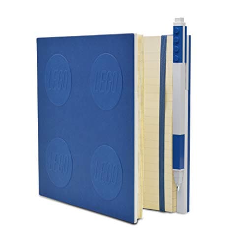 Image of LEGO Stationery Locking Notebook with Gel Pen - Blue