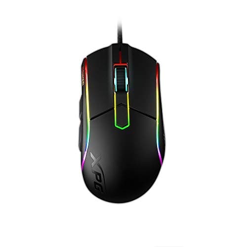 Image of XPG ADATA PRIMER Gaming Mouse, RGB Lighting Effects, Omron Mechanical Switches, 20-million clicks rating, Optical sensor with up to 12000 DPI, Comfort, Accuracy, Durability, Flair, Double-shot PBT