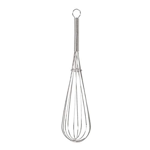 Image of Chef Aid Balloon Whisk, Made with Stainlees Steel Wires and traditionally Balloon Shaped to aid Effortless Whisking, Stirring, Blending and Beating, Measures 25.5cm / 8 inches