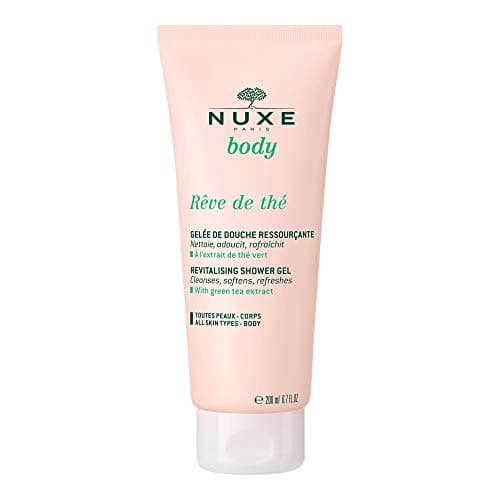 Image of Nuxe Rêve de Thé Revitalising Shower Gel 200ml, Refreshing Daily Body Wash, With Green Tea to Cleanse & Soften Skin, Leaves a Delicate Fragrance, Vegan Formula