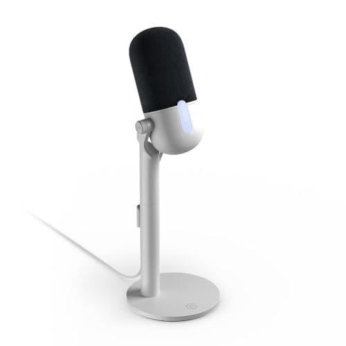Image of Elgato Wave Neo – USB Condenser Microphone, Tap to Mute, for Gaming, Streaming, Meetings, Voice Recording on Teams/Zoom/OBS/Twitch/YouTube & more, Plug-’n-Play, Works on Laptop, PC, Mac, iPad, iPhone