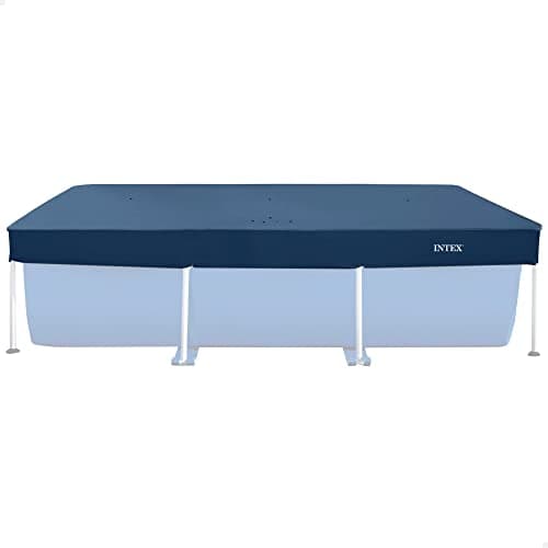 Image of Intex 2.6 m x 1.6 m rectangular pool cover, (28036),multicoloured,2.6 x 1.6 centimeters