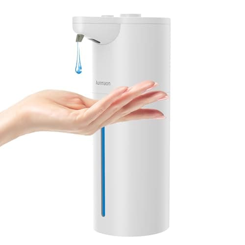 Image of Automatic Soap Dispenser Touchless, Hands-Free, Multi Adjustable Volume, Long Battery Life, Compatible with Thick & Thin Dish/Hand Soap for Bathroom and Kitchen, Easy for Toddlers,White