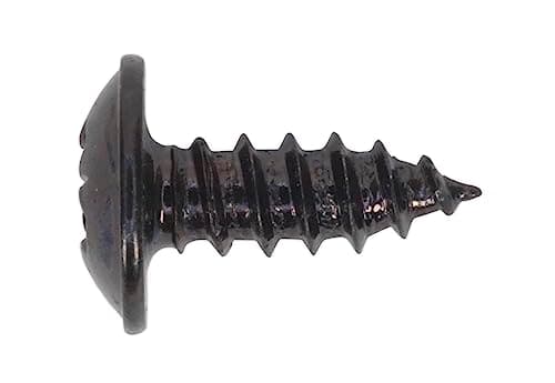 Image of Sealey BST3510 3.5 x 10mm Black Pozi Self Tapping Screw Flanged Head BS 4174 - Pack of 100