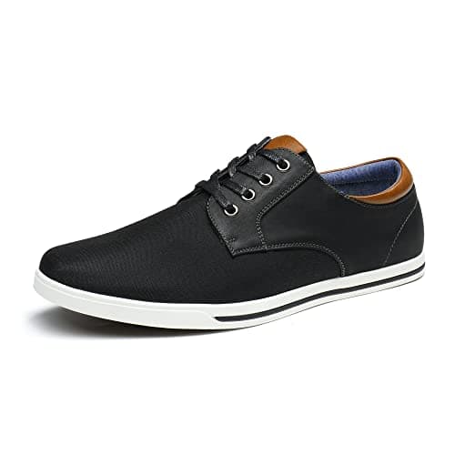 Image of Bruno Marc Mens Trainers Causal Shoes,Size 10,Black,RIVERA-01