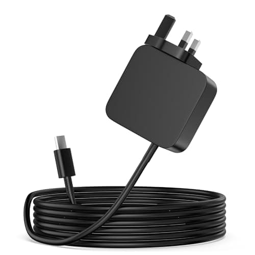 Image of 65W USB C Surface Pro Charger Compatible with Microsoft Surface Pro 11 10 9 8,Surface Pro 12 (2025) Copilot+ PC Tablet Surface Pro 2-in-1 13" Laptop/Tablet (2024) Copilot+ PC Adapter