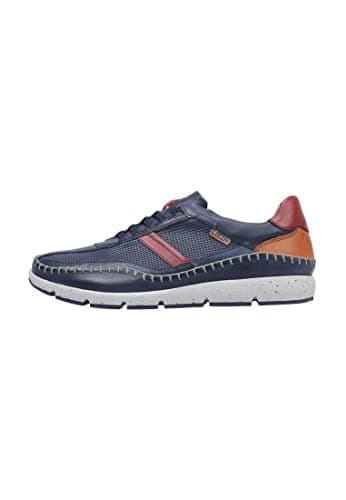 Image of Pikolinos Leather Sneakers Fuencarral M4U Blue