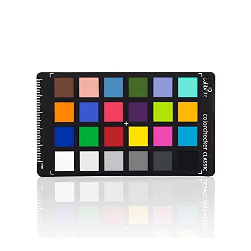 Image of Calibrite ColorChecker Classic Mini: Colour Chart for Photography and Video Editing, 63.5 x 109 mm