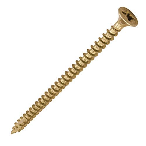 Image of TIMCO C2 Strong-Fix Multi-Purpose Premium Countersunk Gold Woodscrews - 4.0 x 70 - Box of 200