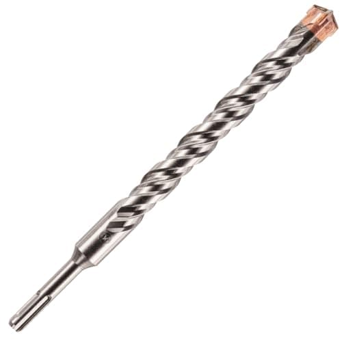 Image of 22mm x 260mm Long SDS Plus High Performance Hammer Drill Bits, Professional Tungsten Carbide Cross Tipped Masonry Drill Bit For Brick, Concrete, Stone, Granite. 22mm SDS Drill Bit