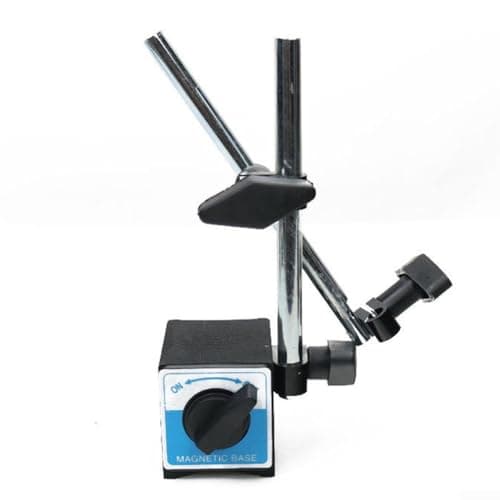 Image of Durashmall Magnetic Stand with Fine Adjustment for Dial Indicator 0-10mm Gauge V-Groove 60kg Holding Metal Inspection Tool(Indicator holder)