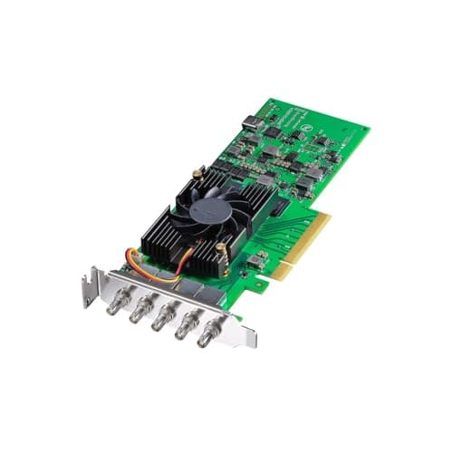 Image of Blackmagic Design DeckLink 8K Pro Mini, PCIe 3.0, 12G-SDI, 4x bi-directional, 16/64 Channels embedded, Tri-Sync/Black Burst Sync Input