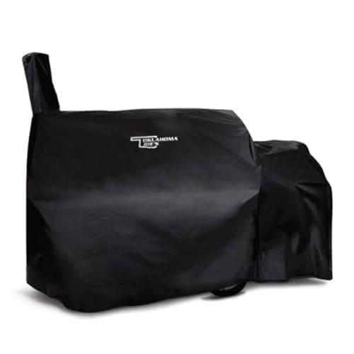 Image of Char-Broil 140 505 - Oklahma Joe Smoker Cover, Black, 89 x 148 x 138 cm
