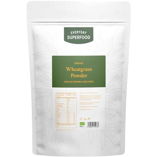 Image of Everyday Superfood Organic Wheatgrass Powder 200g | High-Grade EU Grown Wheat Grass | Green Juice Powder
