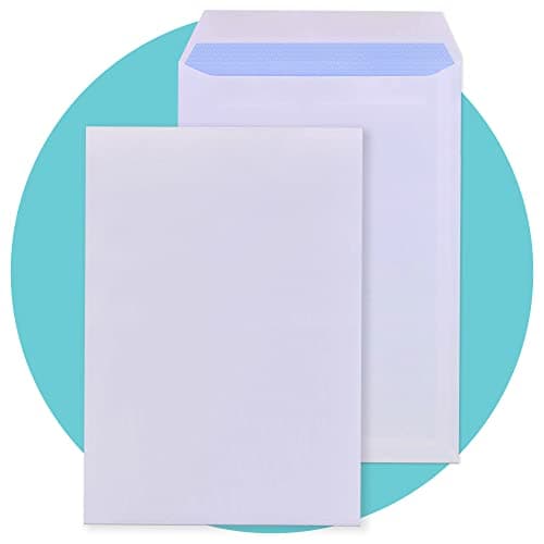 Image of Triplast 100 x C4 White Self Seal Security Envelopes (Size: 324x229mm) | Fully Opaque, Self Sealing & Printer Safe Mailing Paper Envelopes | Ideal for Everyday Home, Office & Commercial Use