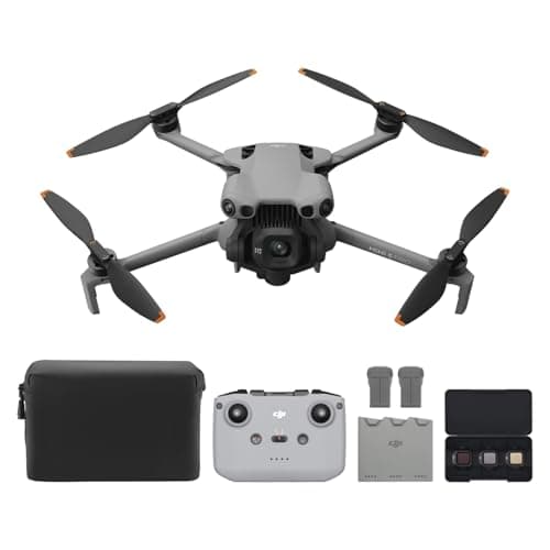 Image of DJI Mini 5 Pro Fly More Combo with DJI RC-N3, Drone with Camera, 1-Inch CMOS, 4K Drone for Beginners with Omnidirectional Obstacle Sensing, ActiveTrack 360°, 225° Gimbal Rotation, 3 Batteries, C0