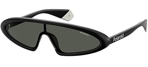 Image of Polaroid Pld 6074/s 807/M9 BLACK Sunglasses Unisex Polycarbonate, Standard, 1