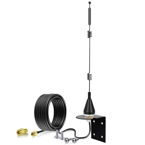Image of Bingfu Outdoor WiFi Antenna Aerial Dual Band 2.4/5.8GHz Wall Mount MIMO RP-SMA & SMA Male Antenna Replacement for Wireless Router Video Surveillance Monitor USB WiFi Adapter Smart Home Energy Monitor